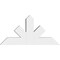 Ekena Millwork Saratoga Architectural Grade PVC Gable Bracket, 48"W x 24"H x 6"D x 6"F, 12/12 Pitch GBP048X24X0606SAR00 - alternate 3